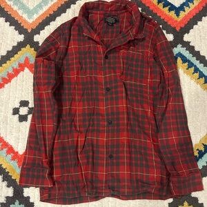 Pendleton Red and Black Checkered Shirt